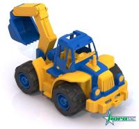 Трактор "Богатырь" с ковшом 098 (1/6)