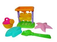 Набор №343 (песоч. мельница, совок №2, формочки 2шт., лейка №3) 35738 (1/12)