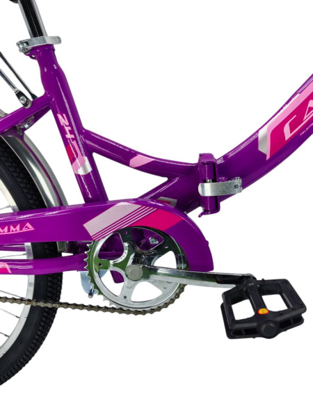 Велосипед Гамма 24-1SPD-PUR (5)