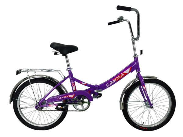 Велосипед Гамма 24-1SPD-PUR (2)