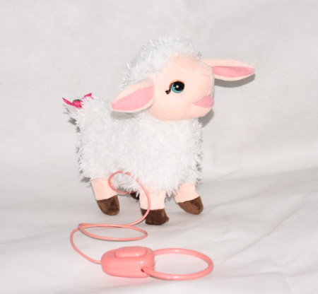 Овечка на поводке 25см 14072/20 (1/72) (1)